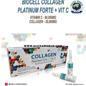 Biocell Collagen Platinum Forte Plus Collagen and Vitamin C Injection 90000mg