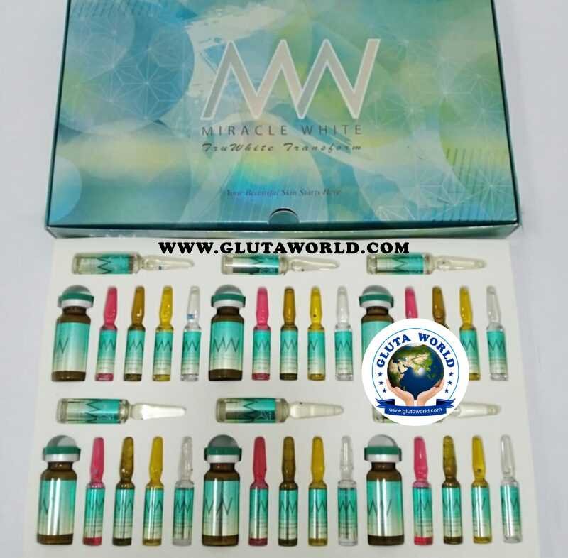Miracle White Green Tru White Transform Glutathione 25000Mg