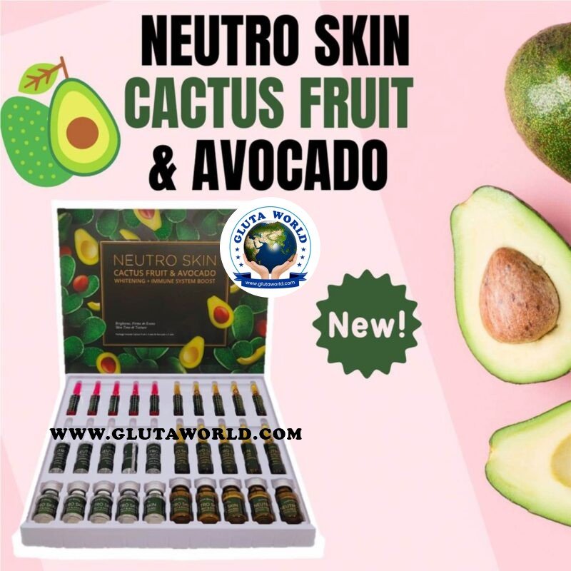 Neutro Skin Cactus fruit and avocado Glutathione Injections